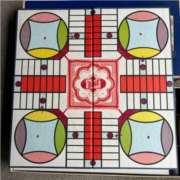1964 Parcheesi Popular Edition Vintage Board Game *Read* - Picture 2 of 5